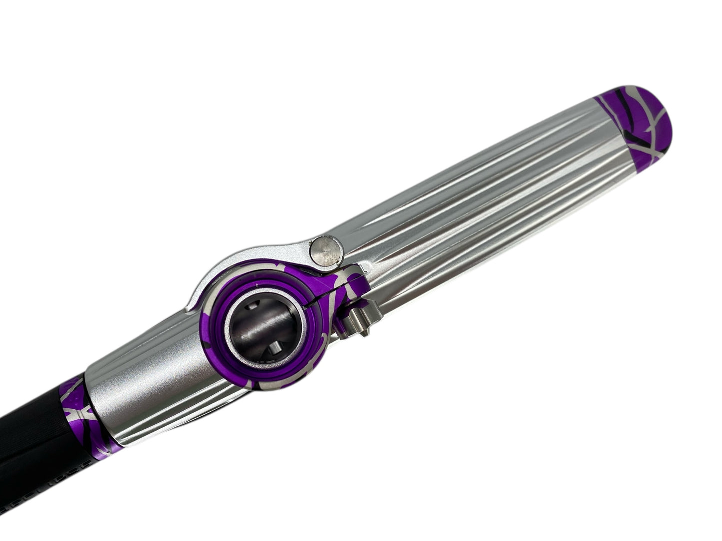 USED Planet Eclipse Project G Cs2 Paintball Gun Silver Purple Splash