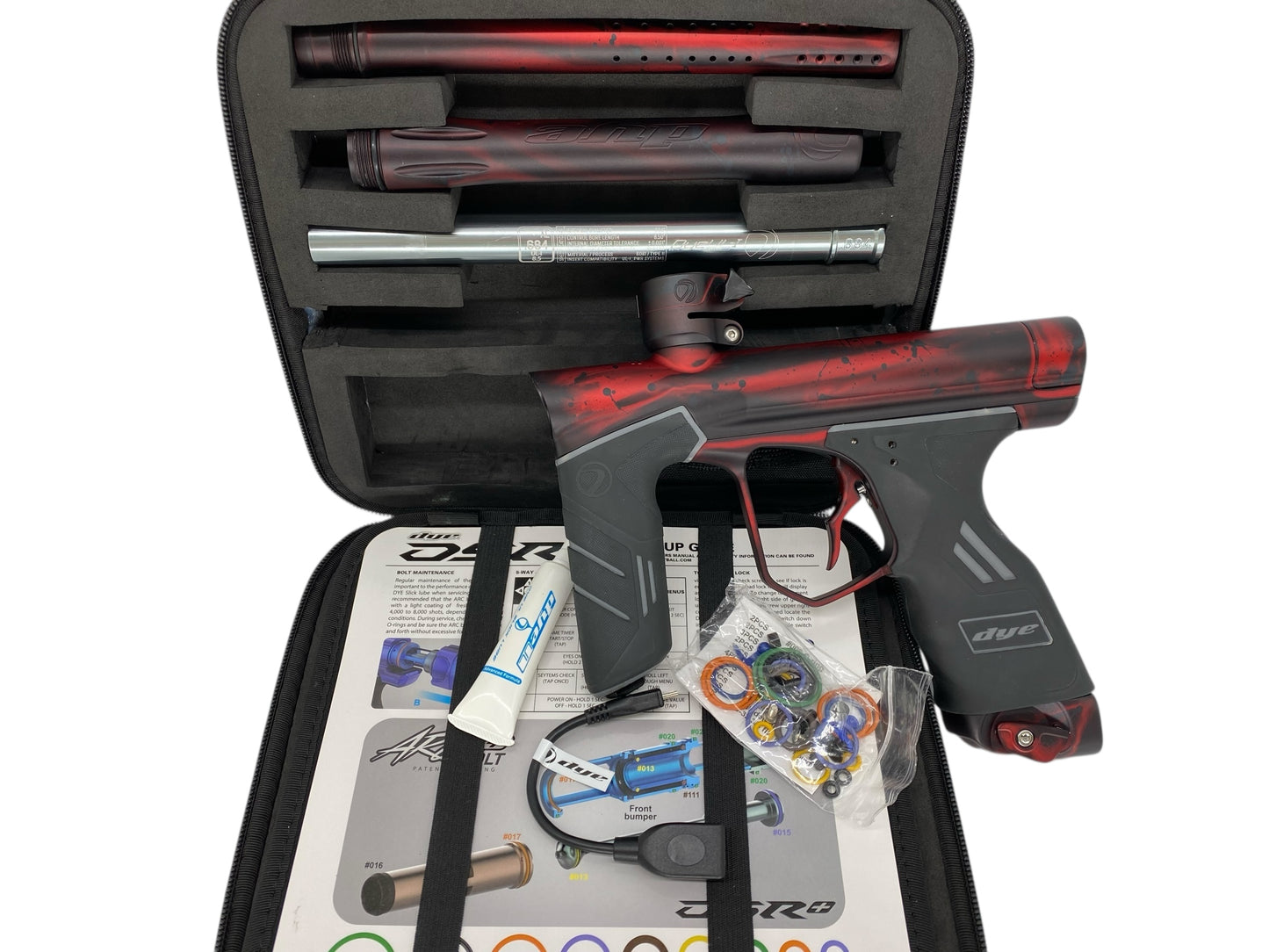 USED Free-flow Pipe Dye Dsr+ Paintball Gun