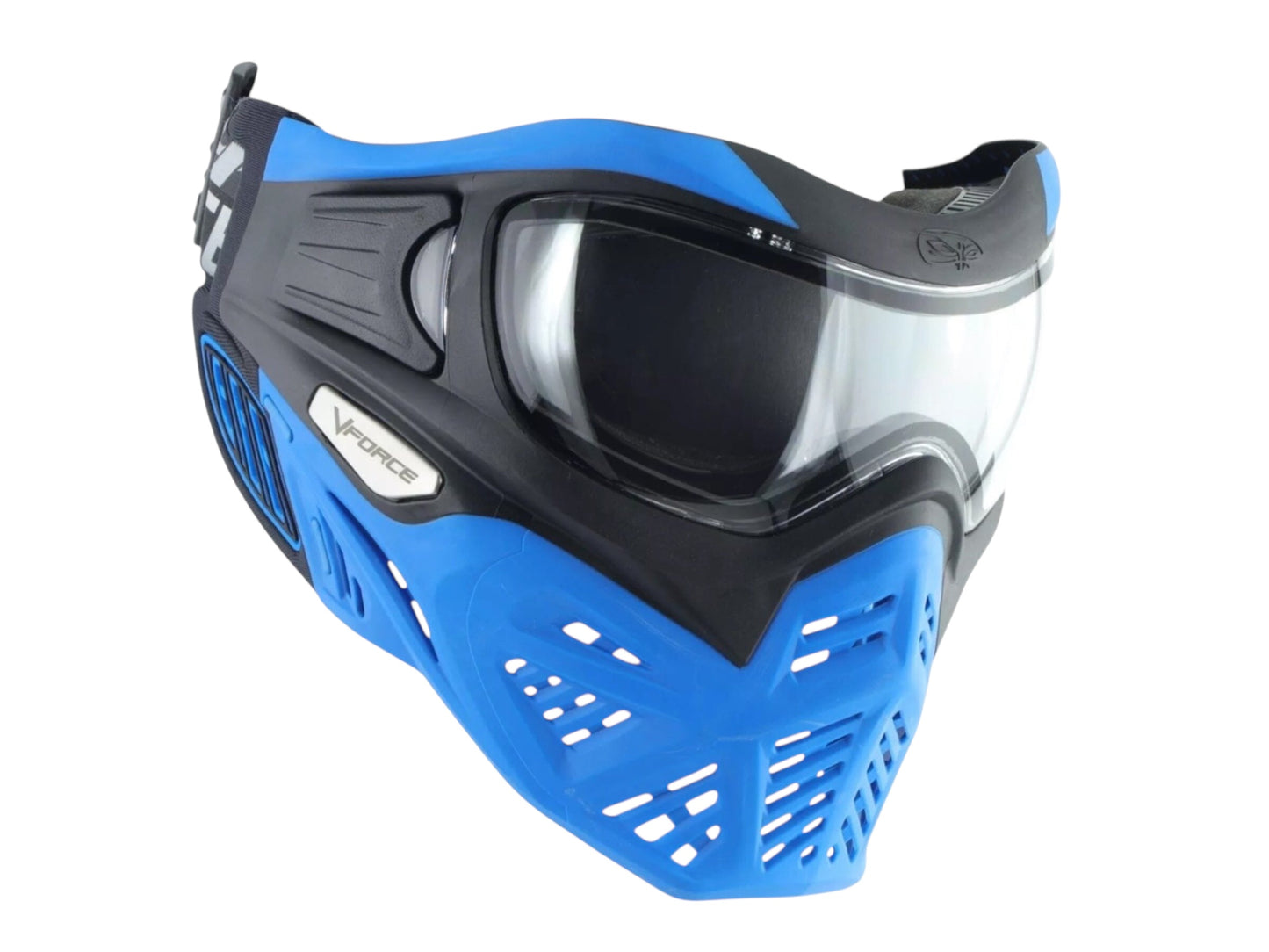 NEW V-Force Grill 2.0 Mask Paintball Goggle w Clear Thermal Lens - Azure Blue/Black