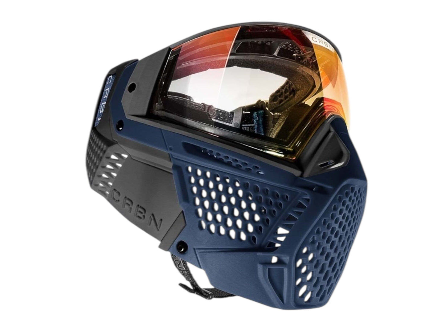 NEW Carbon CRBN Zero SLD Paintball Mask (More Coverage) - Royal