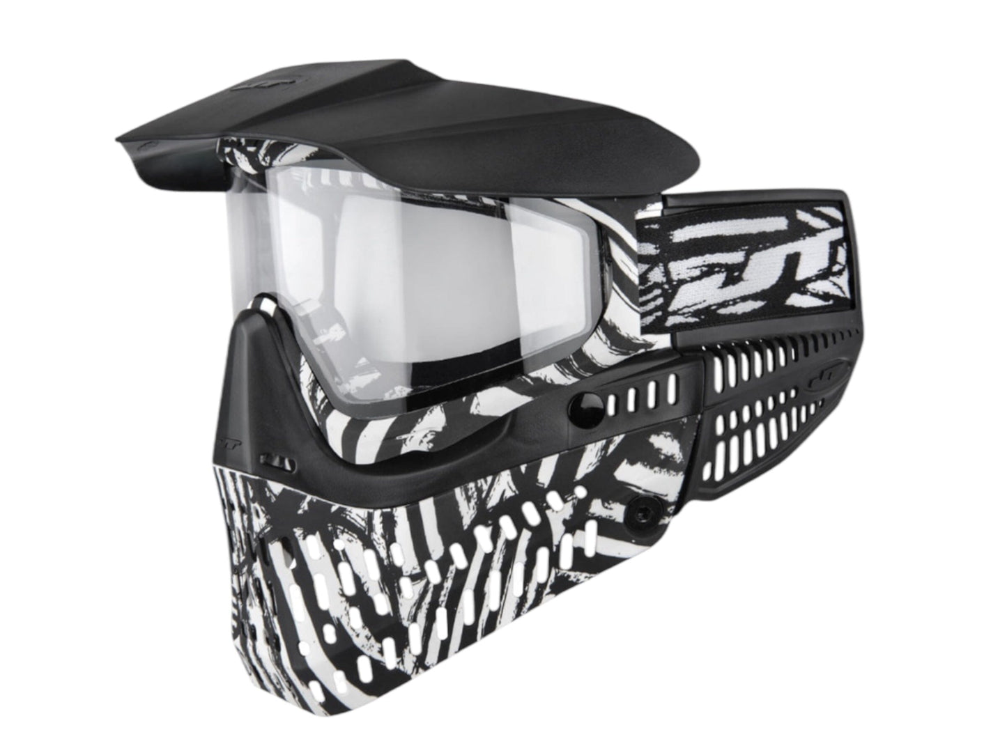 Used NEW JT ProFlex Paintball Mask - Zebra w/ 1 Lens Paintball Gun from CPXBrosPaintball Buy/Sell/Trade Paintball Markers, New Paintball Guns, Paintball Hoppers, Paintball Masks, and Hormesis Headbands