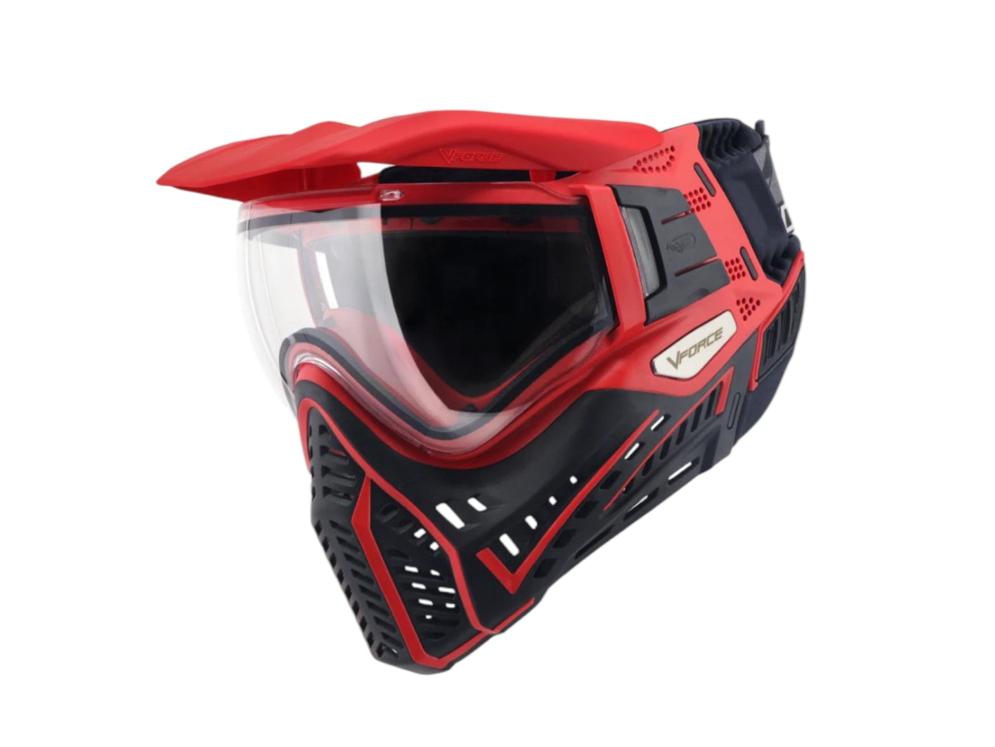 Used NEW V-Force Profiler 2.0 Paintball Mask - Black/Red Paintball Gun from CPXBrosPaintball Buy/Sell/Trade Paintball Markers, New Paintball Guns, Paintball Hoppers, Paintball Masks, and Hormesis Headbands