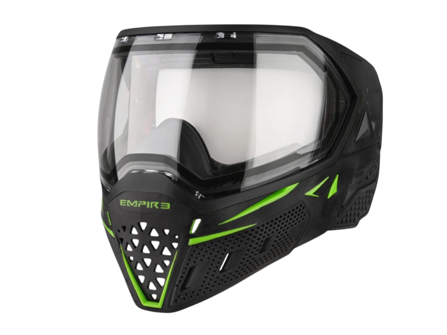 NEW Empire EVS Paintball Mask w/ 1 Lens - Black/Lime Green