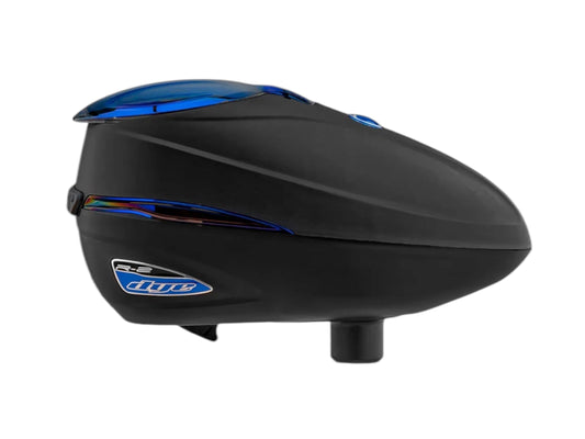NEW Dye Rotor R2 Paintball Loader - Black/Blue Ice