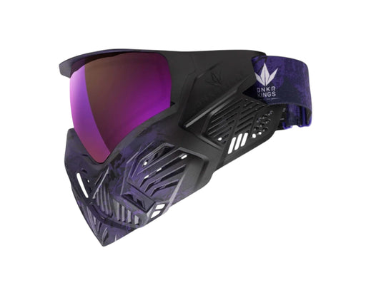 NEW Bunkerkings CMD Goggle - Purple Black Camo