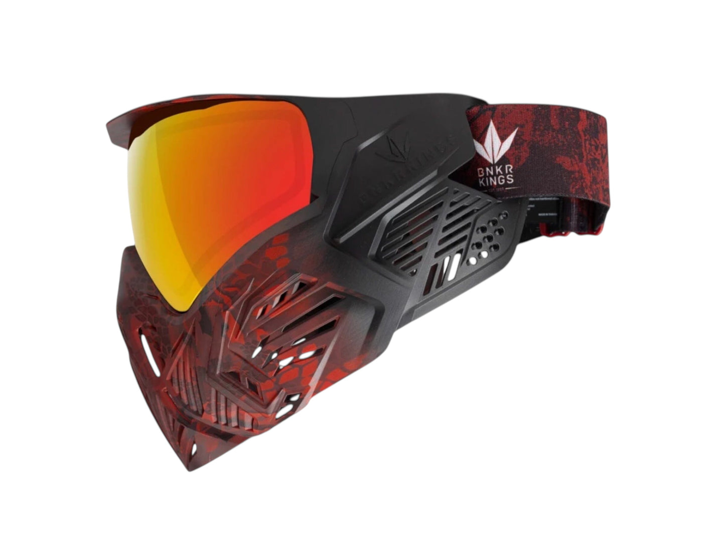 NEW Bunkerkings CMD Goggle - Fire Black Highlander