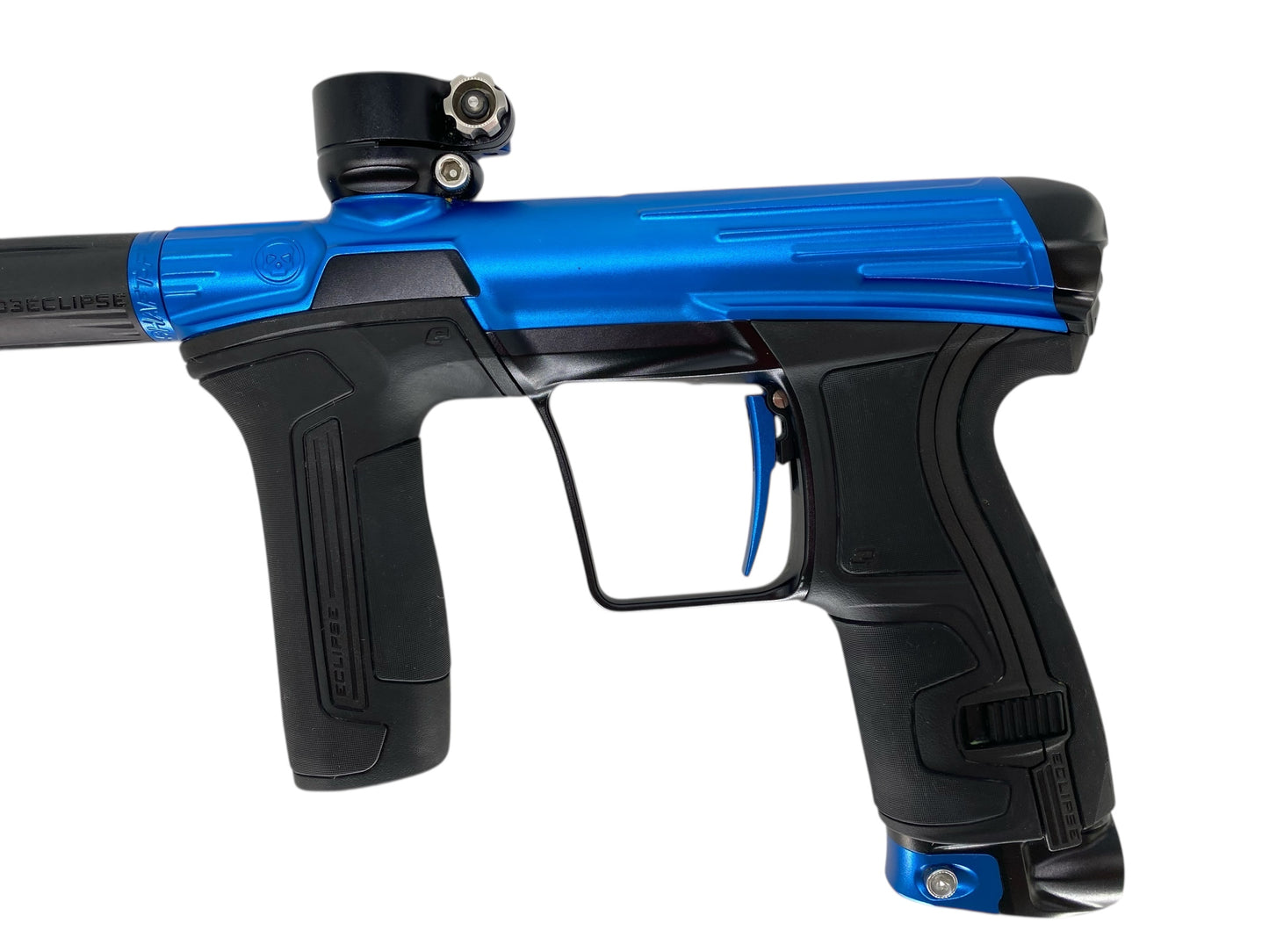 USED Infamous Planet Eclipse Cs2 Paintball Gun Blue Black