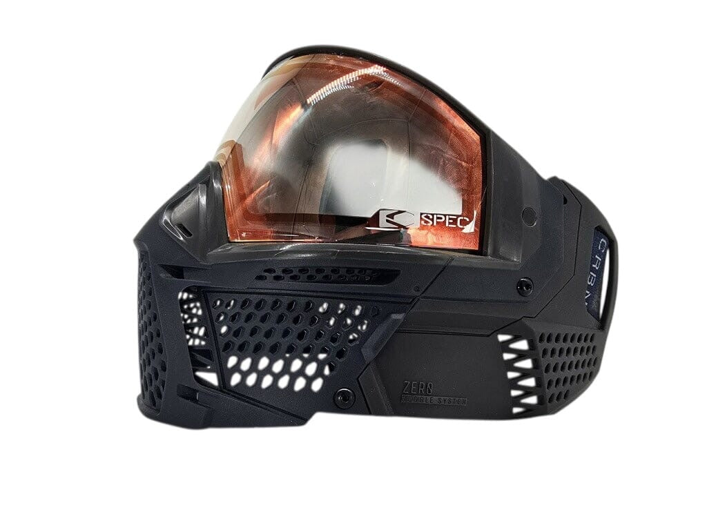 NEW Carbon CRBN Zero Paintball Mask - Black